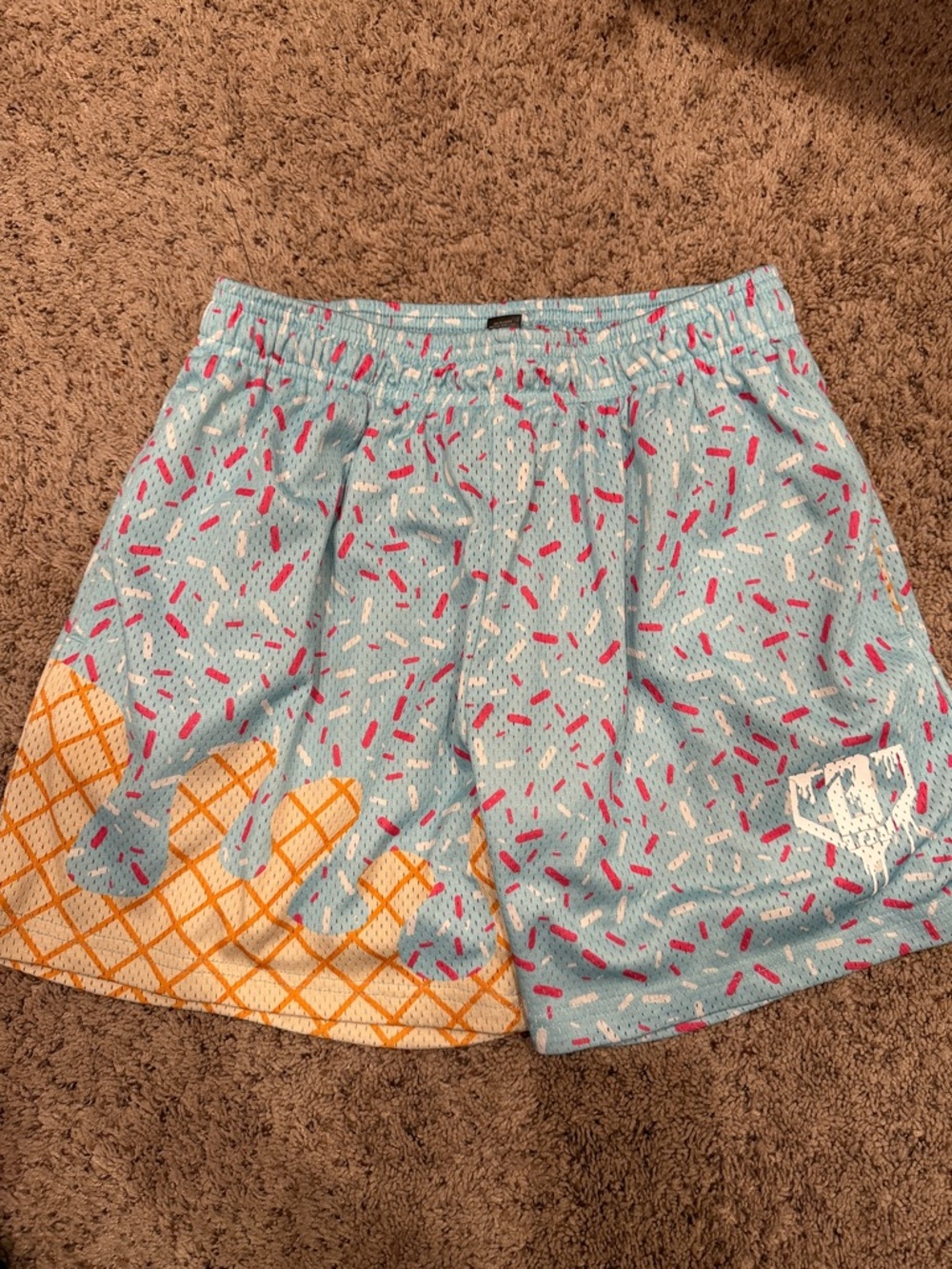 Baseball lifestyle 101 ice cream shorts